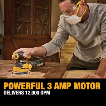 Powerful DEWALT 5-Inch Orbital Sander for Precision Sanding
