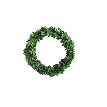 Elegant Creative Co-Op Preserved Boxwood Wreath - Indoor Decor