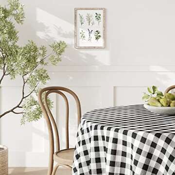 Barnyard Designs Kitchen Herbs and Spices Wall Art Decor Rustic Farmhouse Sign 12" x 16"