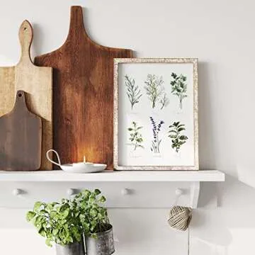 Rustic Kitchen Herbs Wall Art Decor for Country Homes