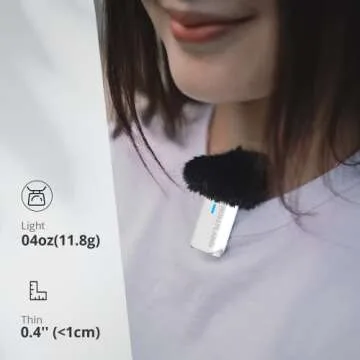 Hollyland Lark M1 Lavalier Microphone with Noise Cancellation