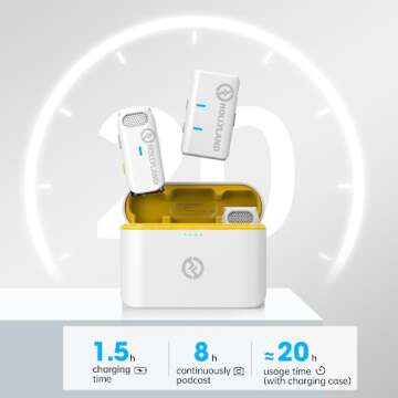 Hollyland Lark M1 Lavalier Microphone with Noise Cancellation