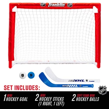 Mini Hockey Set with Goal and Sticks - Indoor Fun