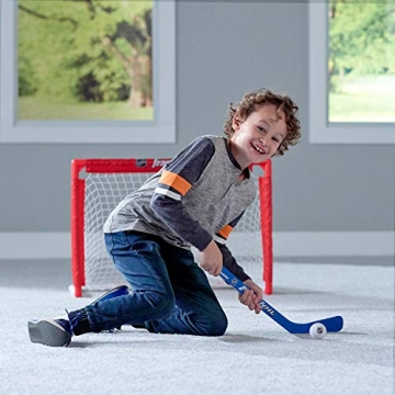 Mini Hockey Set with Goal and Sticks - Indoor Fun