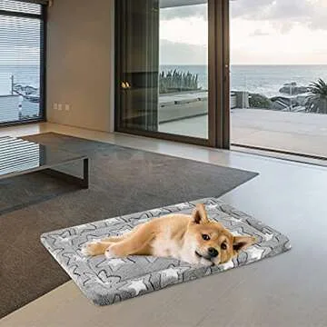 EMPSIGN Reversible Dog Bed Mat, Machine Washable & Cozy