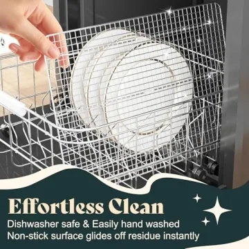 Premium Stainless Steel Cooling Racks - Oven Safe & Durable