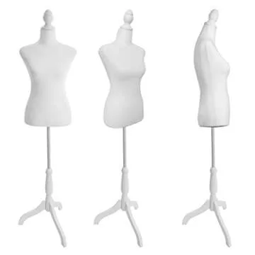 Female Dress Form Mannequin with Adjustable Stand - Perfect for Displays