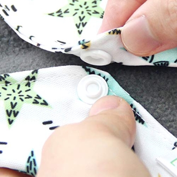 Eco-Friendly 7pcs Reusable Sanitary Pads Set
