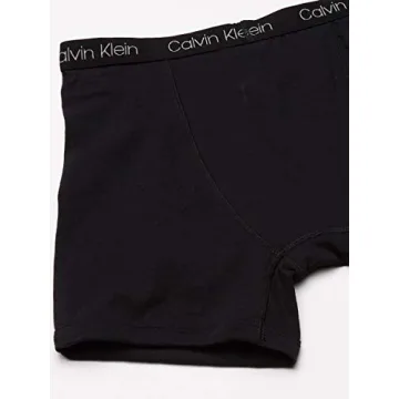 Calvin Klein Boys' Modern Cotton Boxer Briefs - Comfortable Fit