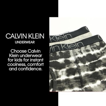 Calvin Klein Boys' Modern Cotton Boxer Briefs - Comfortable Fit