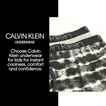 Calvin Klein Boys' Modern Cotton Boxer Briefs - Comfortable Fit
