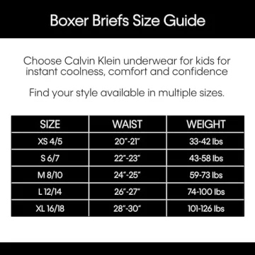 Calvin Klein Boys' Modern Cotton Boxer Briefs - Comfortable Fit