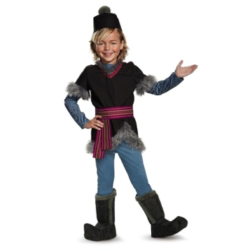 Kristoff Deluxe Frozen Costume for Kids, All Sizes Available