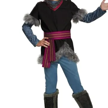 Kristoff Deluxe Frozen Costume for Kids, All Sizes Available