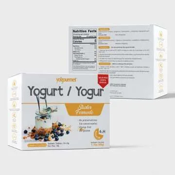 Yogourmet Yogurt Starter (16 Pack) - Delicious Homemade Yogurt - All Natural & Gluten Free