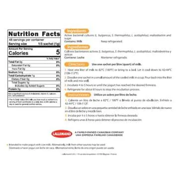 Yogourmet Yogurt Starter for Delicious Homemade Yogurt