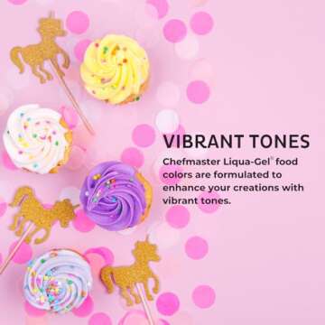 Chefmaster Neon Brite Green Liqua-Gel® Food Coloring - Vibrant & Professional-Grade Dye for Baking ...