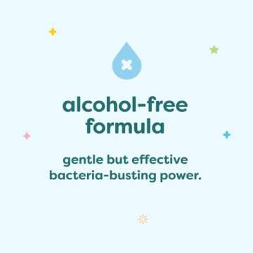 Babyganics Alcohol-Free Foaming Hand Sanitizer, Pump Bottle, Mandarin, 8.45 oz, 3 Pack