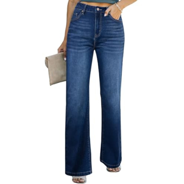Buy Sidefeel Women’s High Waisted Denim Pants Online