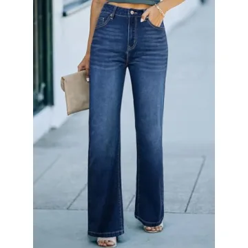 Buy Sidefeel Women’s High Waisted Denim Pants Online