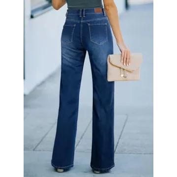 Buy Sidefeel Women’s High Waisted Denim Pants Online