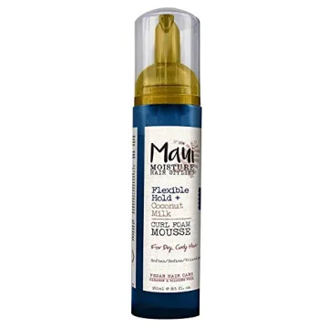 Maui Moisture Coconut Milk Curl Foam Mousse - Nourishing & Volumizing