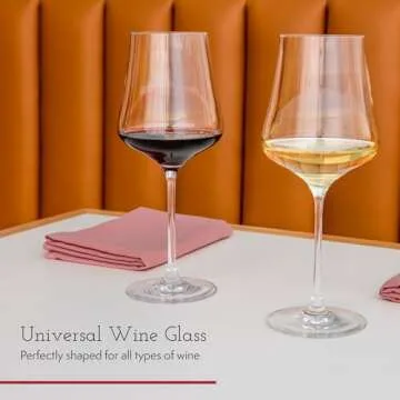 Elegant Gabriel-Glas Universal Wine Glasses - Set of 2