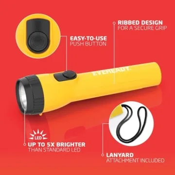 Bright EVEREADY LED Flashlights 4-Pack for Emergencies