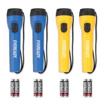 Bright EVEREADY LED Flashlights 4-Pack for Emergencies
