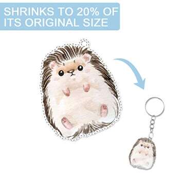 Warckon Shrink Plastic Sheets for Kids' Crafts