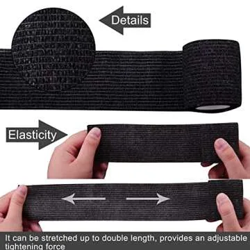 BQTQ Self Adhesive Bandage Wrap - 50 Rolls - 2 Inch Tape