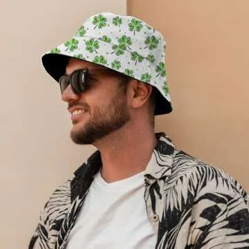 Rurymoe St Patricks Day Bucket Hat for Men and Women