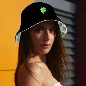 Rurymoe St Patricks Day Bucket Hat for Men and Women