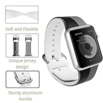 Basketball design Compatible with Apple Watch Band 38mm/40mm/42mm/44mm,Classic Cute Fashion for Kids Men Boys Character Silicone Band Compatible iWatch SE,Series 5,Series 4,Series 3,Series 2,Series 6