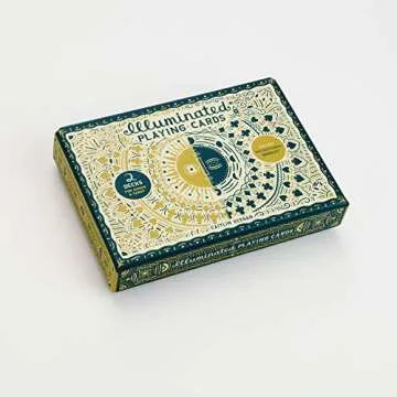 Illuminated Playing Cards for Games and Tarot Reading