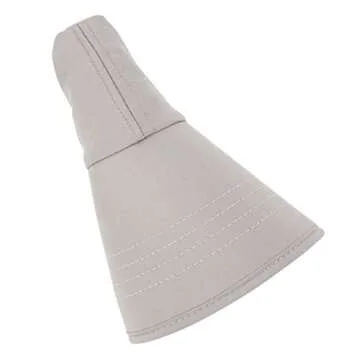 Womens Outdoor Sun Hat UV Protection Wide Brim Mesh Foldable Ponytail Summer Beach Fishing Hats Safari Cap with Neck Flap Light Gray