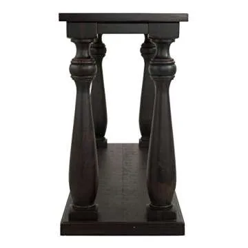 Stylish Black Rustic Console Table for Any Space