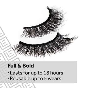 Eylure Dramatic Definition No. 126 Eyelashes Multipack, 4 Pairs