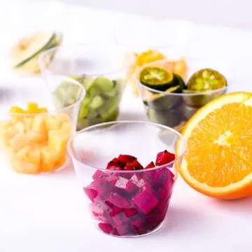 JOLLY CHEF 500 Disposable Shot Glasses for Events