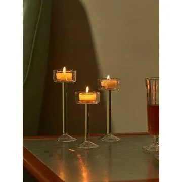 Elegant Willceka Tealight Candle Holder Set for Home Decor