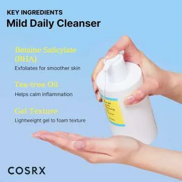 COSRX Low pH Good Morning Gel Cleanser for Sensitive Skin