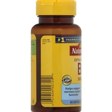 Nature Made Vitamin B12 3000 mcg - 60 Softgels for Energy Support