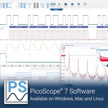 PicoScope 2204A 10MHz Oscilloscope with Waveform Generator