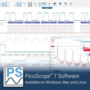 PicoScope 2204A 10MHz Oscilloscope with Waveform Generator