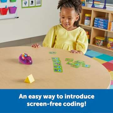 Learning Resources Rechargeable Code & Go Robot Mouse - STEM Toys for Kids, Coding Toys for Boys and...