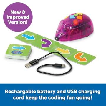 Learning Resources Rechargeable Code & Go Robot Mouse