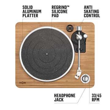 Stir It Up Turntable - Sustainable Vinyl Player for All
