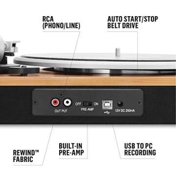 Stir It Up Turntable - Sustainable Vinyl Player for All