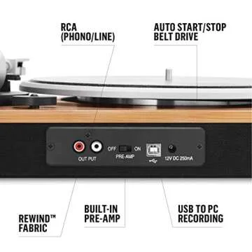 Stir It Up Turntable - Sustainable Vinyl Player for All