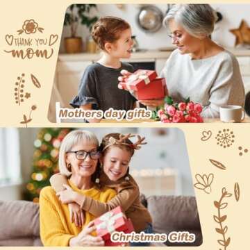 Wooden Cooking Spoons Set - Ideal Mom & Grandma Gift